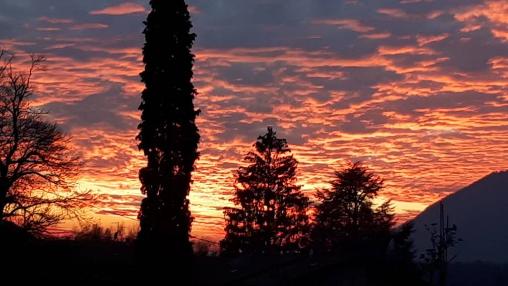 Tramonto dai mille colori, le foto dei lettori