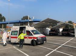 Check point esercito e Areu per pazienti con sintomatologie respiratorie