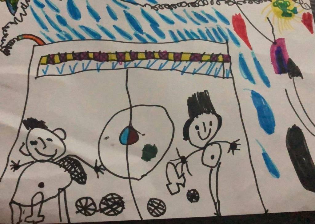 Disegni dei piccoli amici Olimpia calcio