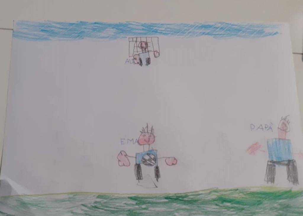 Disegni dei piccoli amici Olimpia calcio