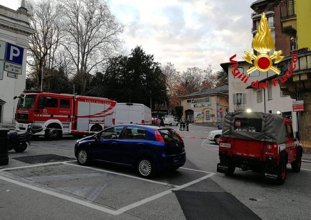 fuga di gas piazza della motta