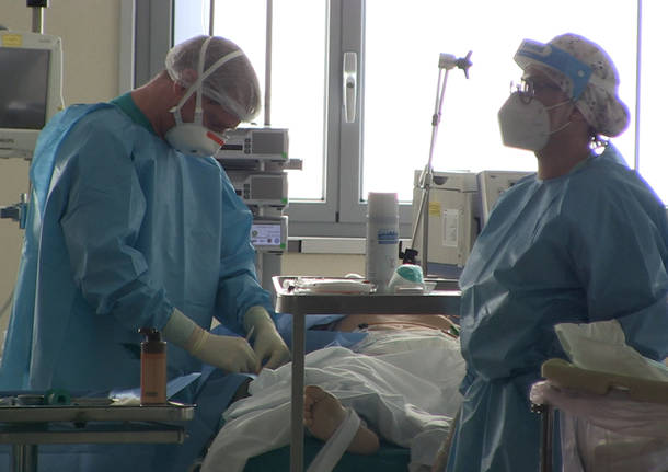 sala operatoria covid pronto soccorso varese