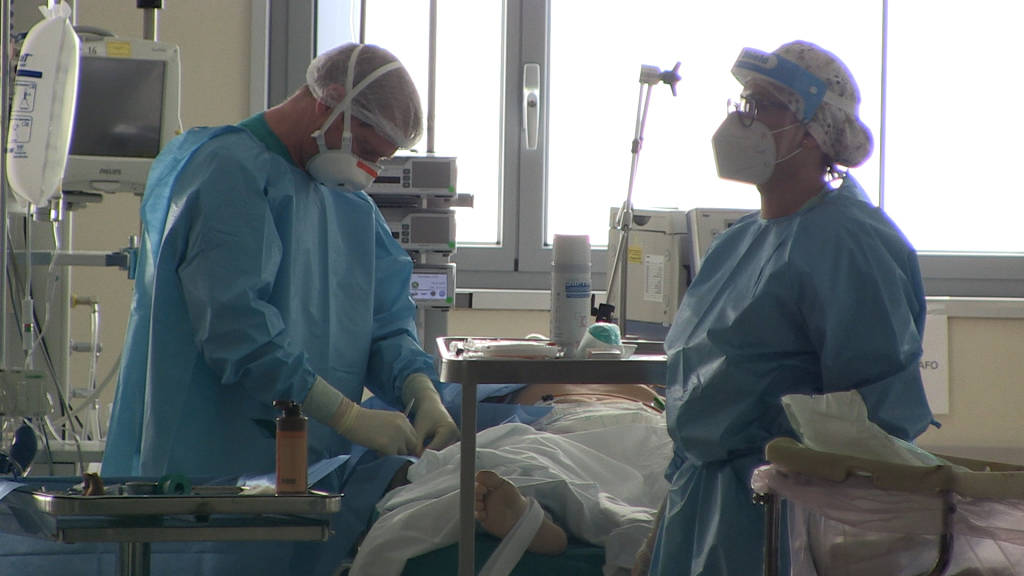 sala operatoria covid pronto soccorso varese