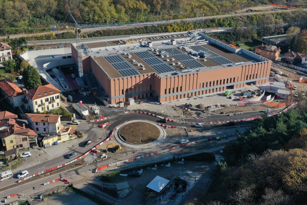I lavori nell'area della Nuova Esselunga