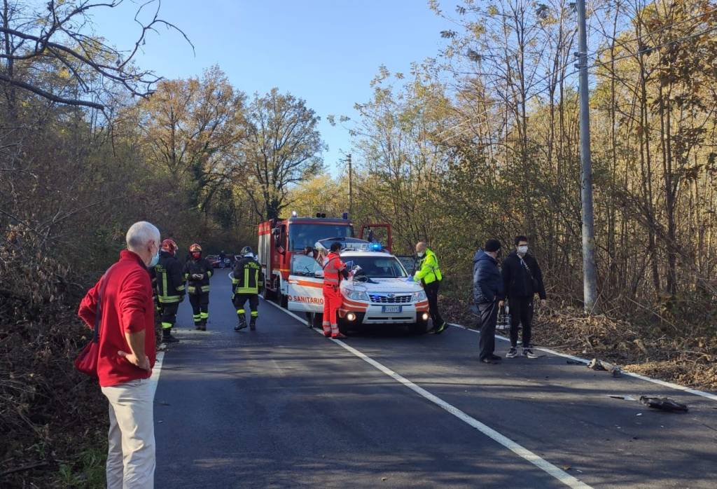 incidente stradale Taino