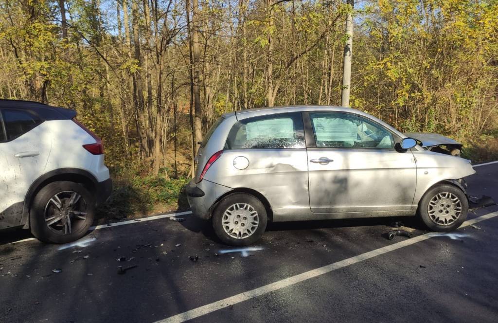 incidente stradale Taino