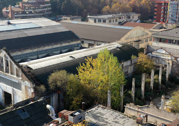 L'area dell'ex Aermacchi di Varese