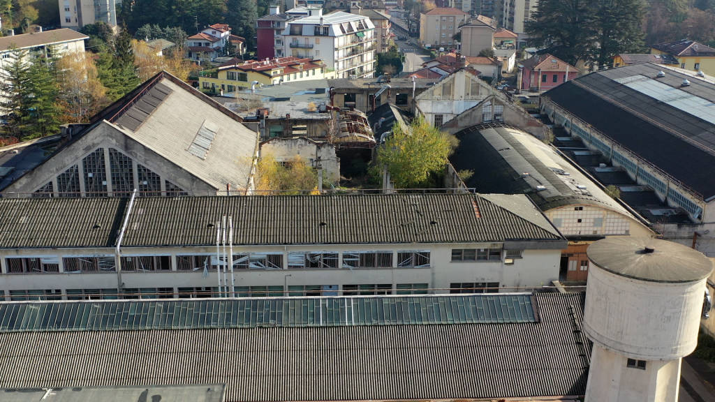L'area dell'ex Aermacchi di Varese