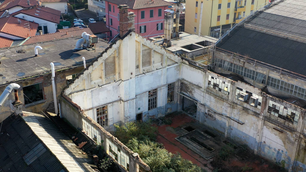 L'area dell'ex Aermacchi di Varese