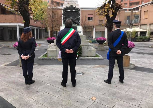 La commemorazione in onore del 4 novembre a Garbagnate Milanese 