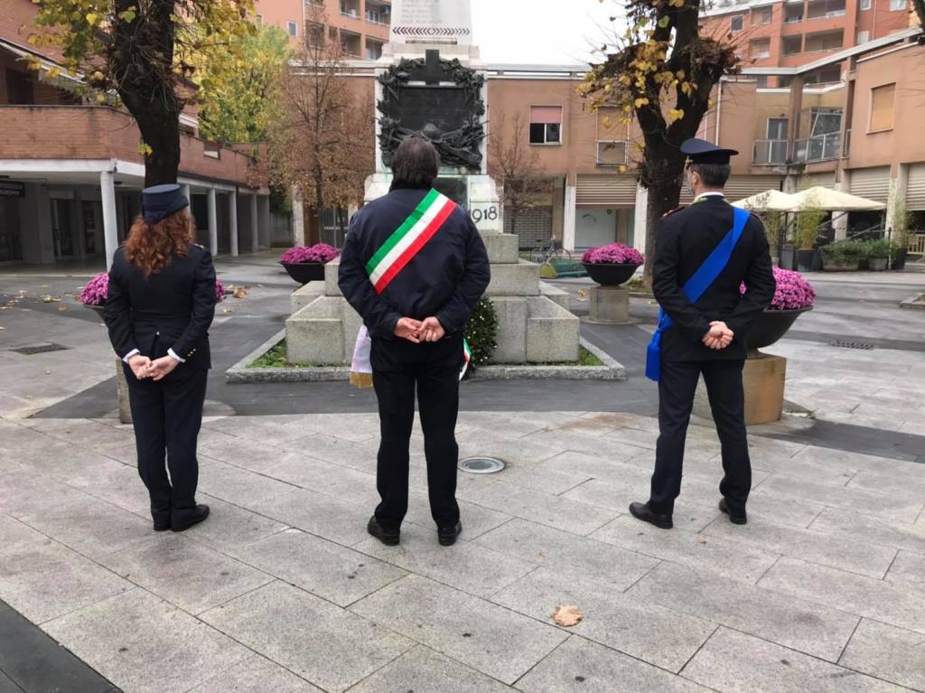 La commemorazione in onore del 4 novembre a Garbagnate Milanese 