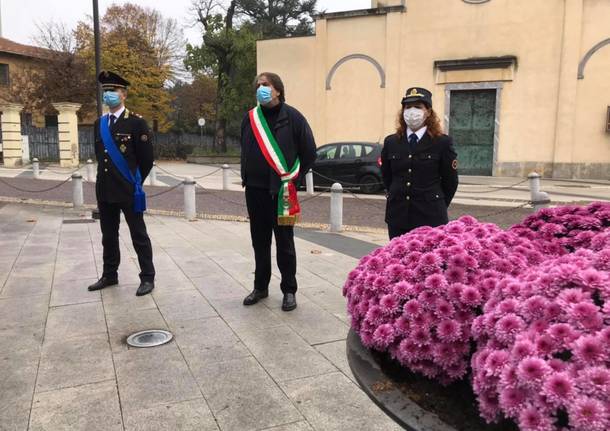 La commemorazione in onore del 4 novembre a Garbagnate Milanese