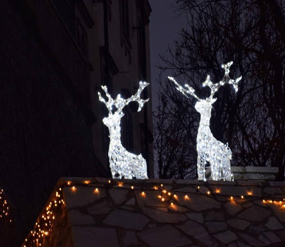 luci di Natale al Sacro Monte