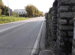 Marcapiede e pista ciclabile in viale Belforte