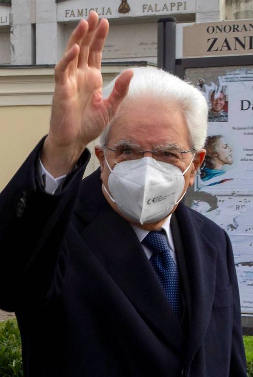 Mattarella al cimitero di Castegnato
