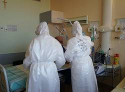 Nella pneumologia covid dell'ospedale di Varese
