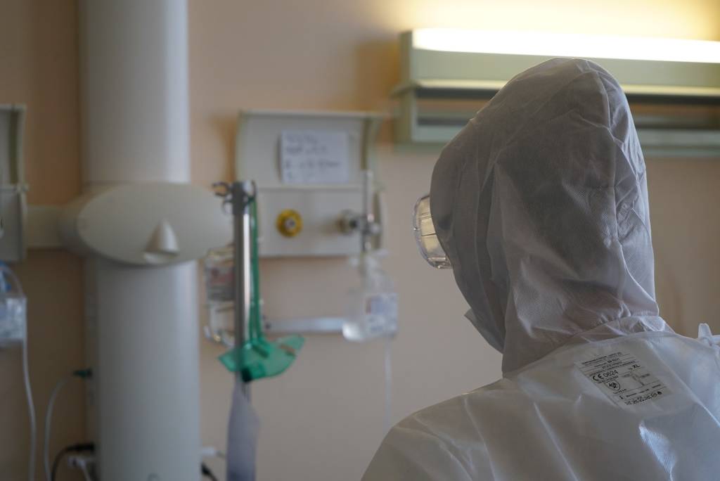 Nella pneumologia covid dell'ospedale di Varese