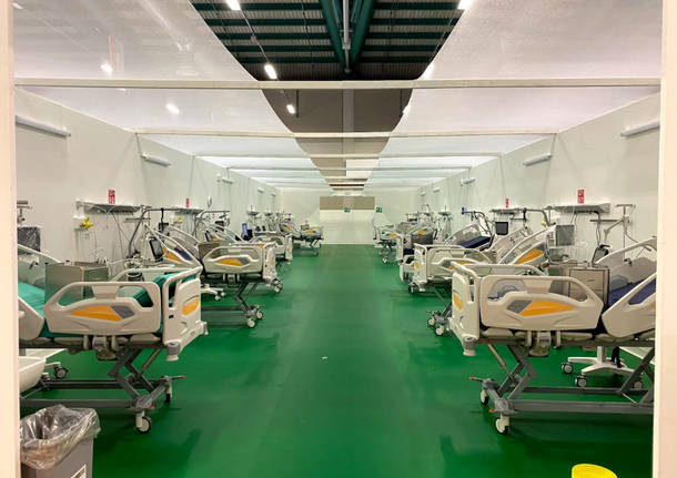 Ospedale covid fiera di Bergamo