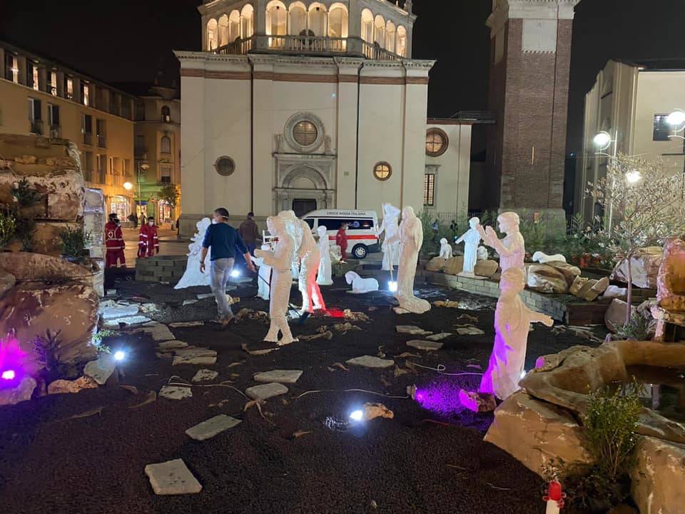 Presepe piazza Santa Maria