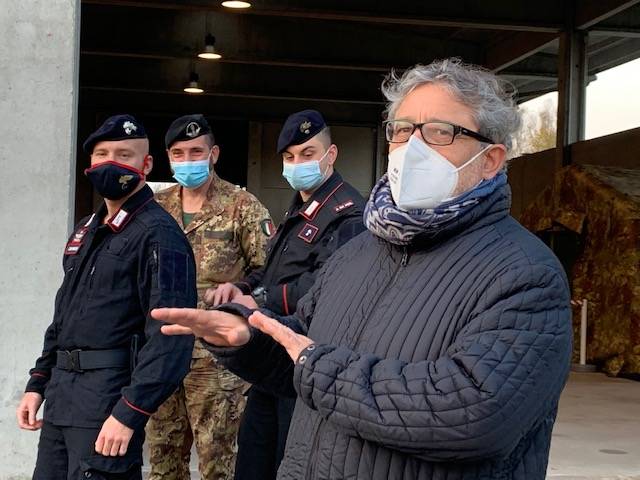 Punto tamponi a Cassano Valcuvia 