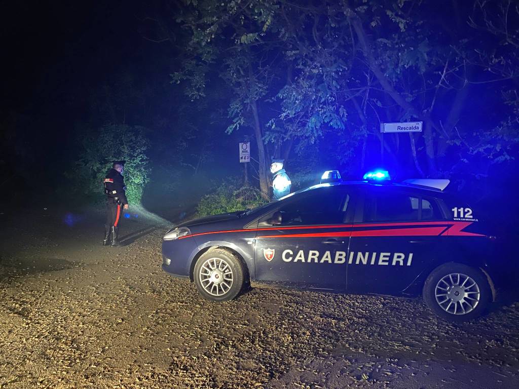 rave party halloween carabinieri castellanza