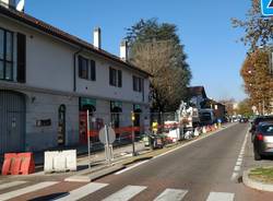 Saronno, procedono i lavori in via Varese