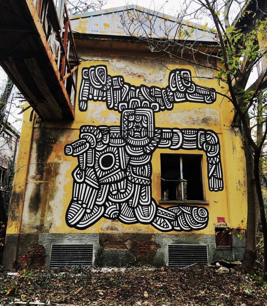 Street art all'ex Isotta Fraschini di Saronno