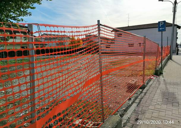 Uboldo, Saibene sui lavori in via Aurelio dell'Acqua: "Senza parcheggio per 90 giorni"