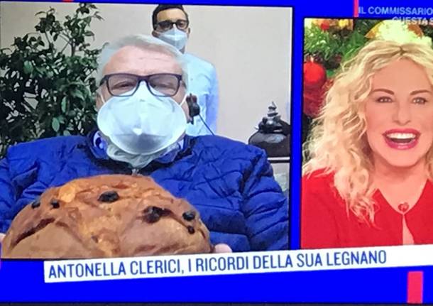 Antonella Clerici porta Legnano in TV