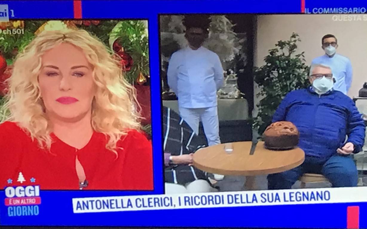 Antonella Clerici porta Legnano in TV