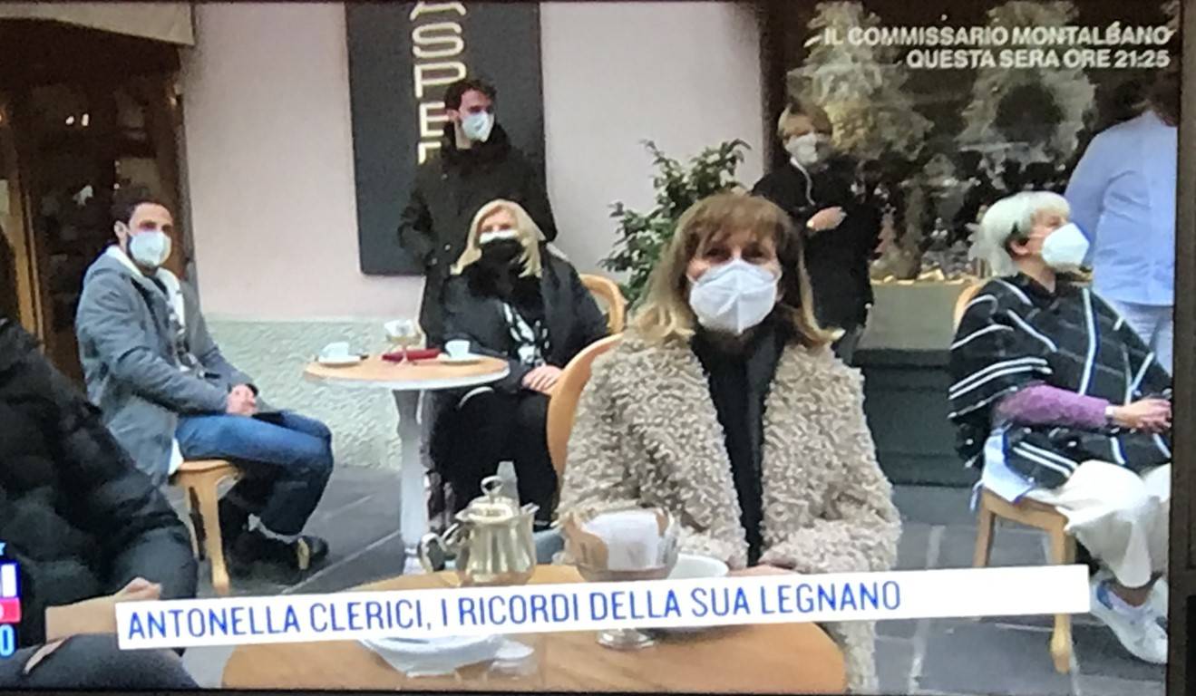 Antonella Clerici porta Legnano in TV