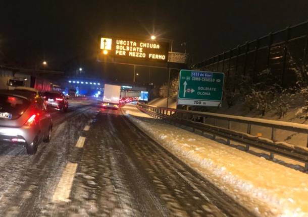 autostrada pedemontana neve