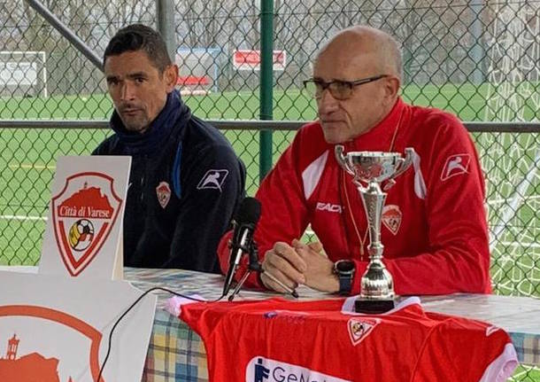 Città di Varese: la presentazione di Ezio Rossi e Neto Pereira