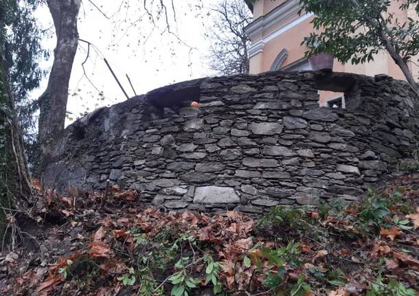 Risistemato il sagrato della Madonna della Neve