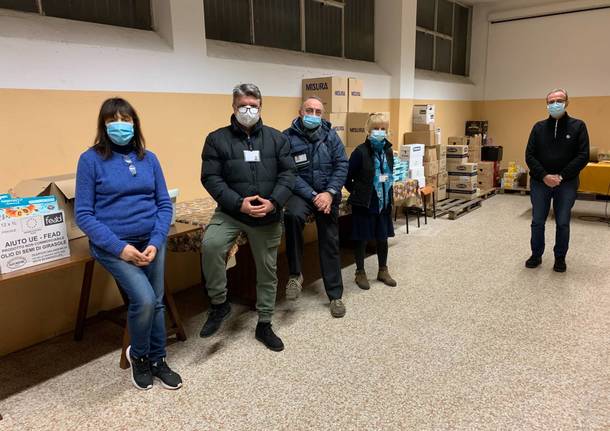 caritas raccolta alimentare busto arsizio castellanza marnate