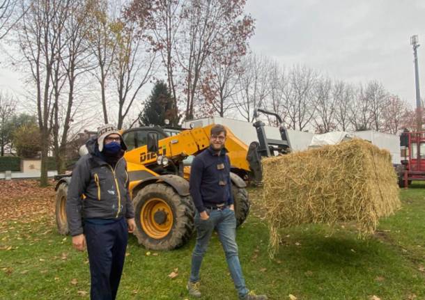 circo bloccato dal covid a cerro, associazioni e agricoltori corrono in aiuto