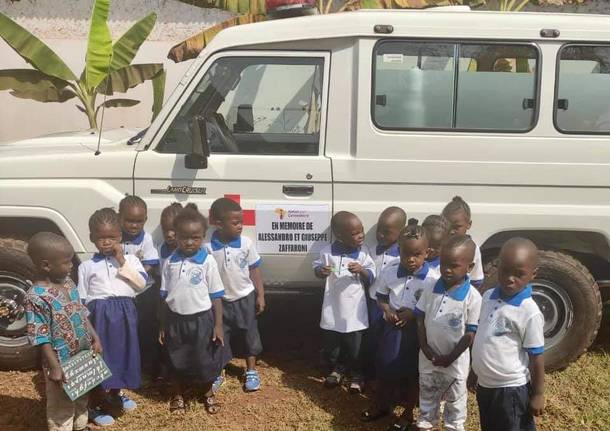 Cislago, un’ambulanza in Repubblica Centrafricana in memoria dei fratelli Zaffaroni