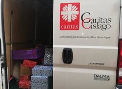 Da Varese 160 scatole di Natale per la Caritas di Cislago  