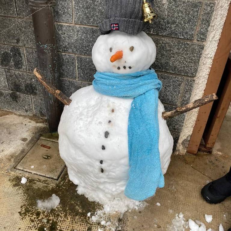 I pupazzi di neve dei lettori di Legnanonews