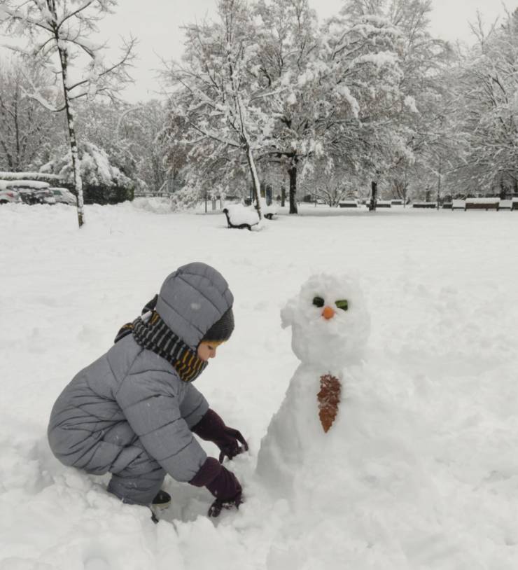 I pupazzi di neve dei lettori di Legnanonews