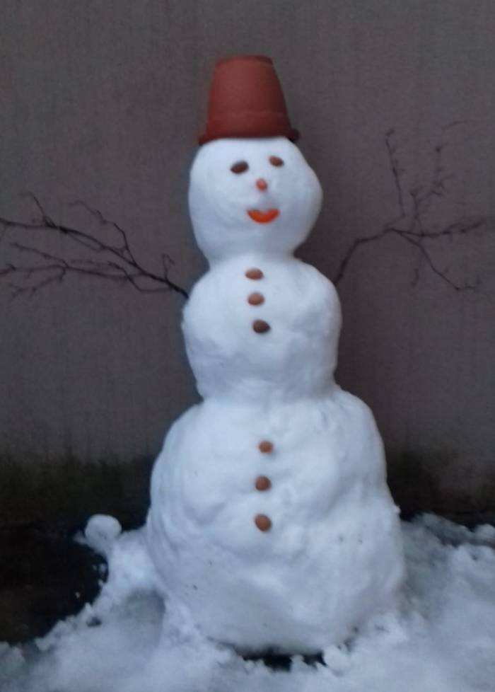 I pupazzi di neve dei lettori di Legnanonews