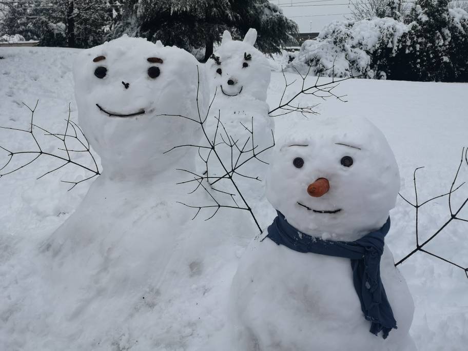 I pupazzi di neve dei lettori di Legnanonews