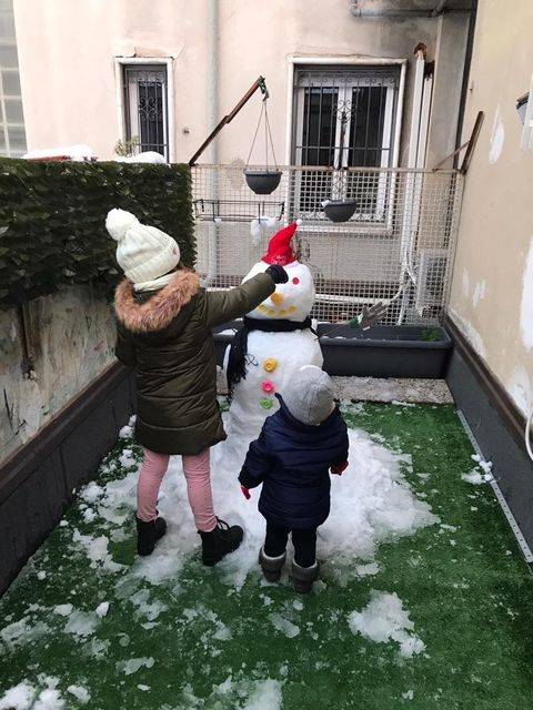 I pupazzi di neve dei lettori di Legnanonews