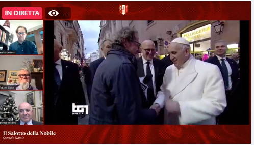Il Salotto della Nobile con la contrada San Magno