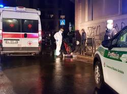 incidente ciclista busto arsizio polizia locale