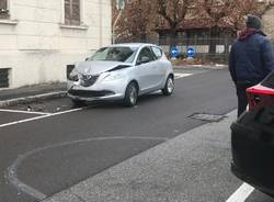 Incidente tra via Palermo e via Piuccini a Legnano