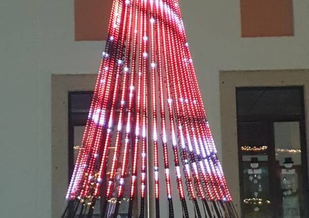 L'albero di Natale "smart" illumina Monvalle