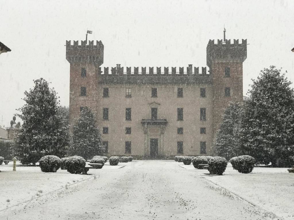 La neve sul Saronnese 