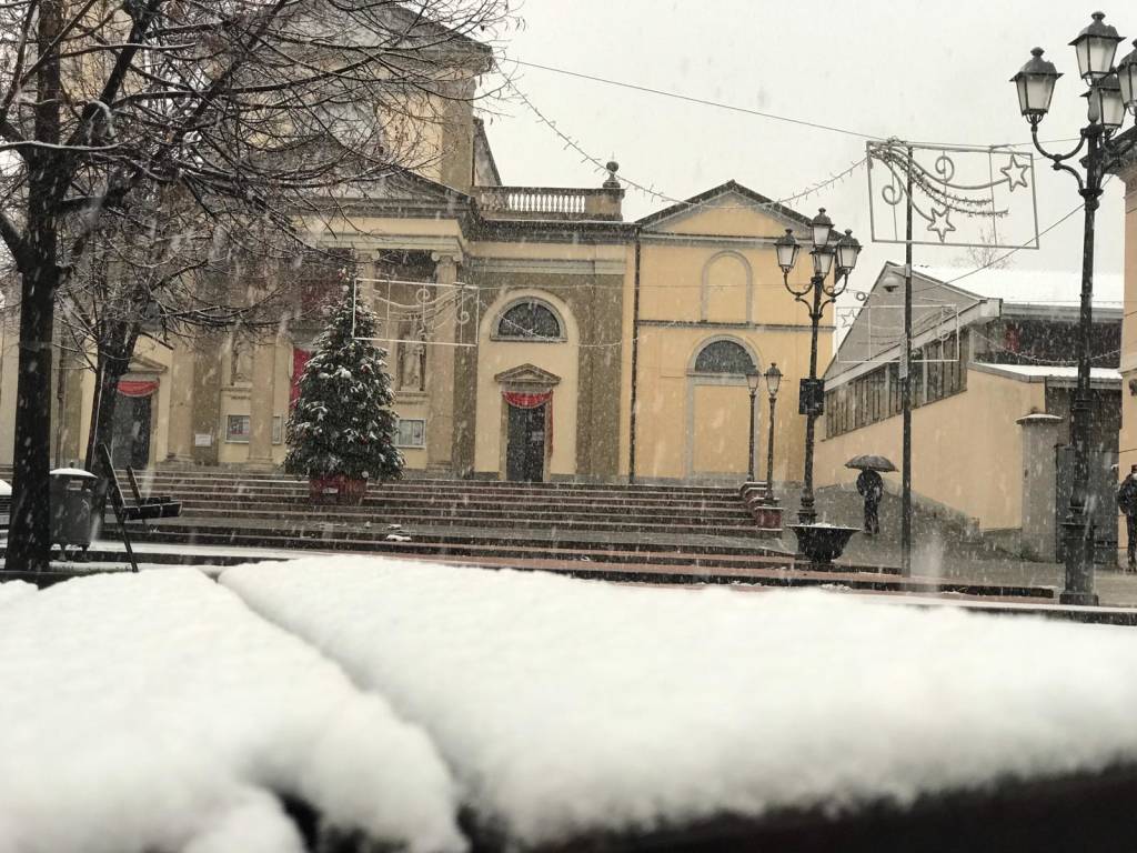 La neve sul Saronnese 