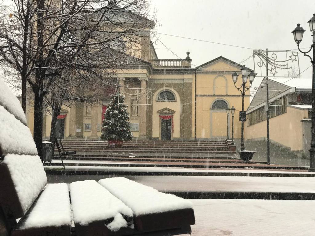 La neve sul Saronnese 